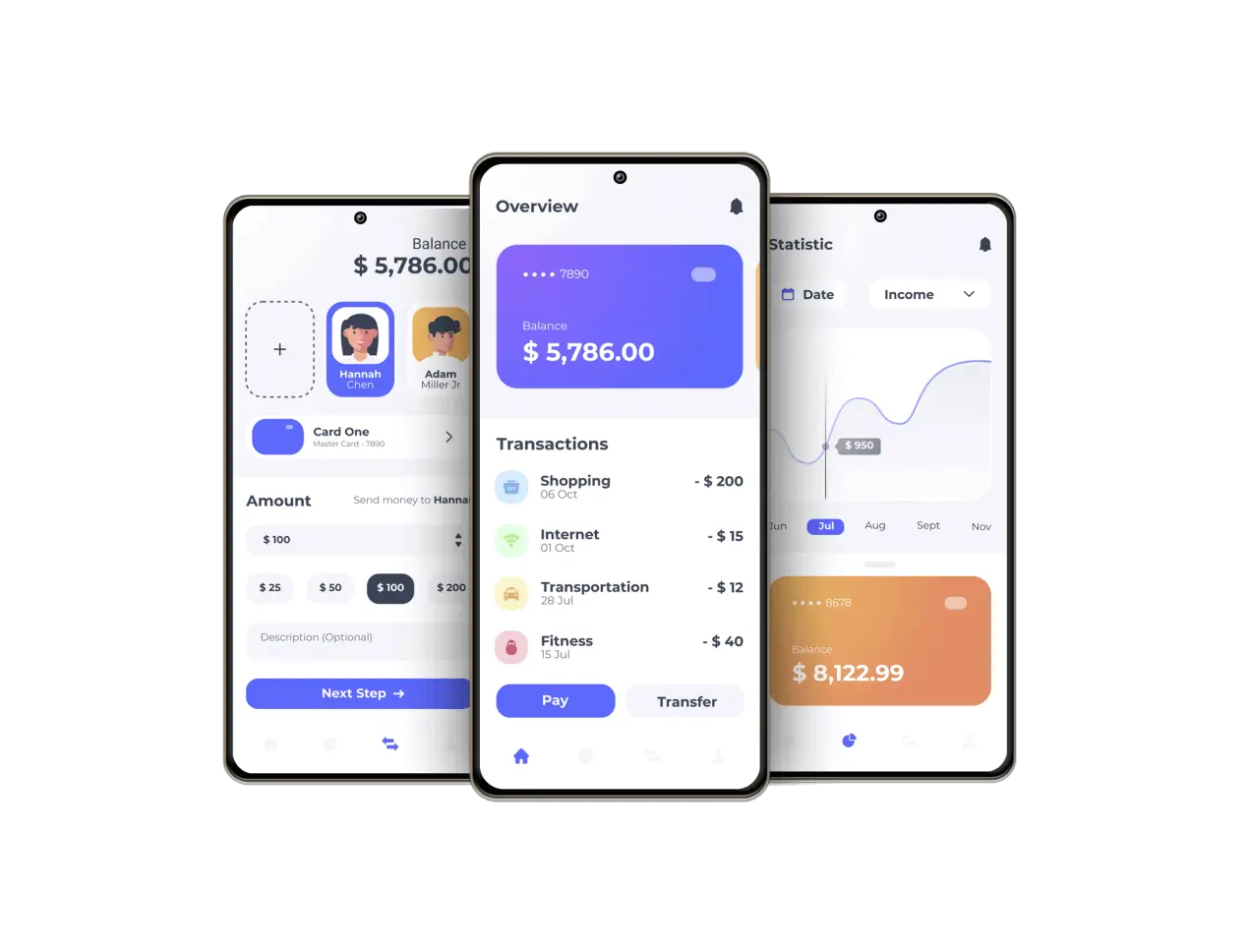 Mobile app development project preview