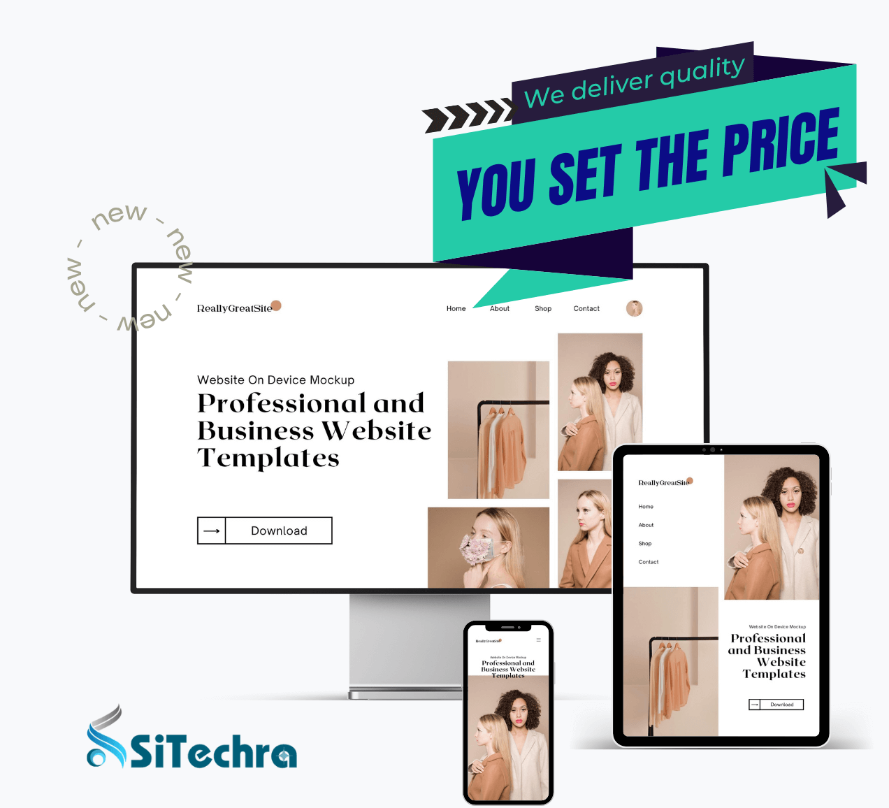 You Choose the Price — We Create the Website